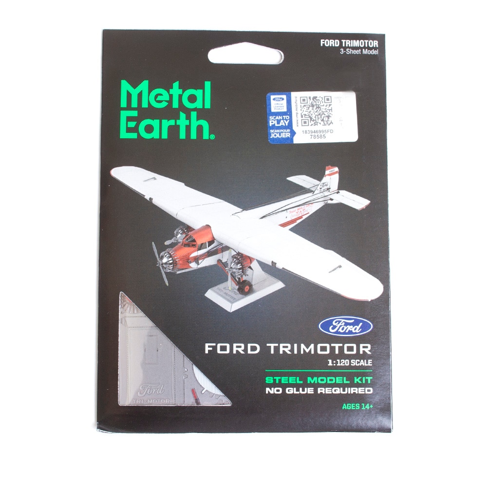 Metal Earth, Models & Kits, Metal, Art & School, Ford Trimotor, 706546